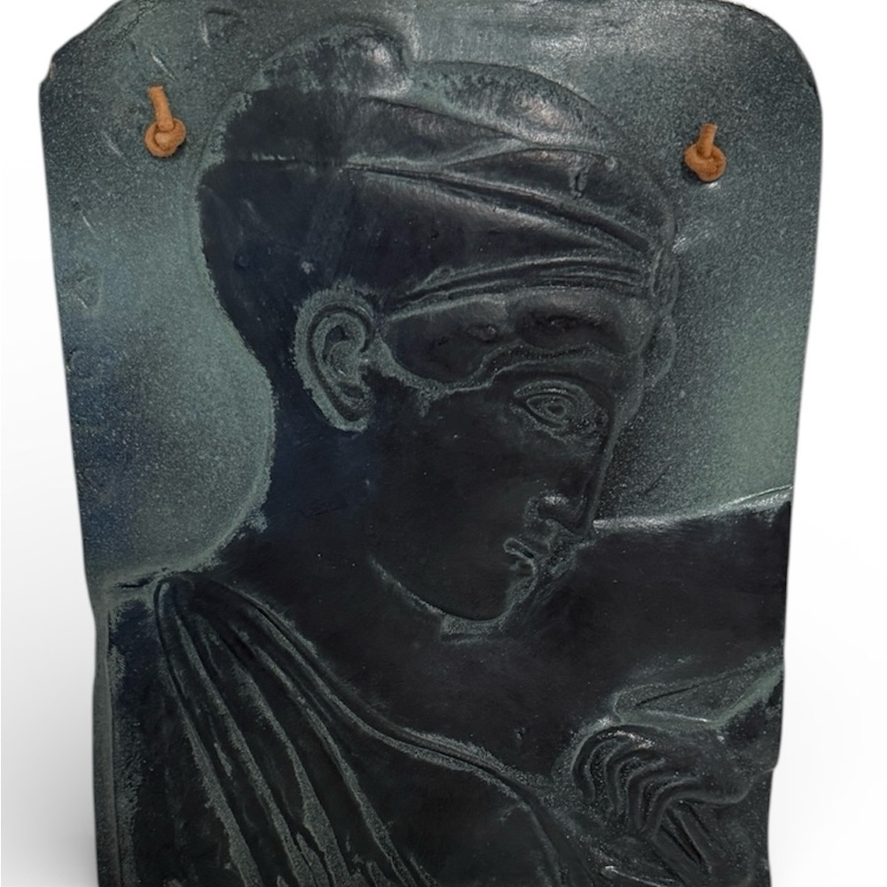 Vintage Greek Relief Plaque Hippodamia (Deidameia) Temple of Zeus Olympia Art - Picture 6 of 11